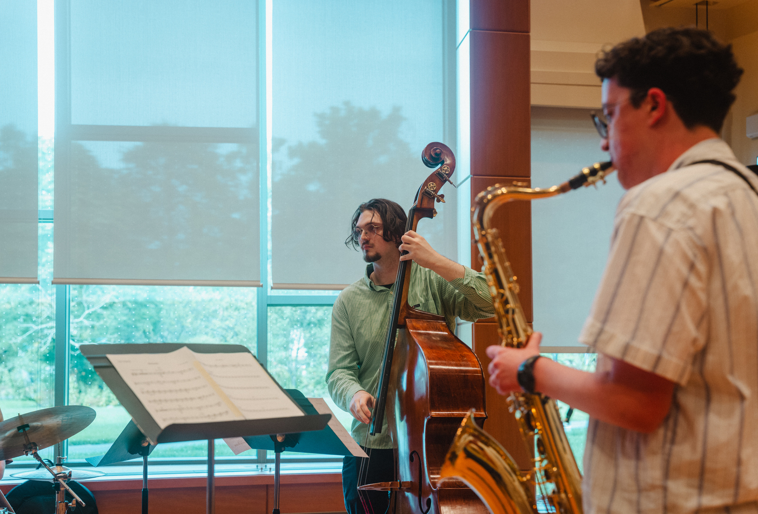 USM music minors have the opportunity to play as members of musical ensembles.
