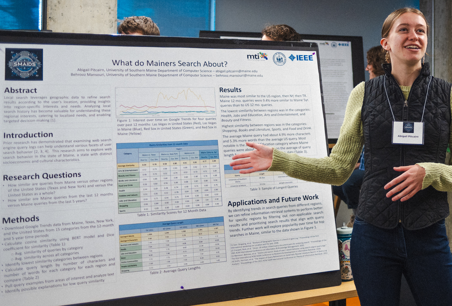 Attend conferences like USM's First AI and Digital Science Conference, where students and attendees learned about AI and its overarching reach.
