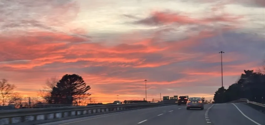 charlotte_driving_pretty_sky
