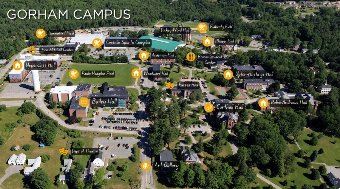 Gorham Campus Visual Map