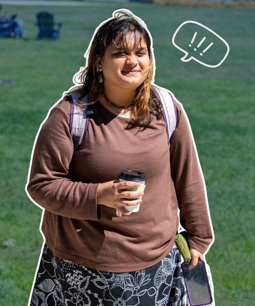 Nessa Sammuel, student.