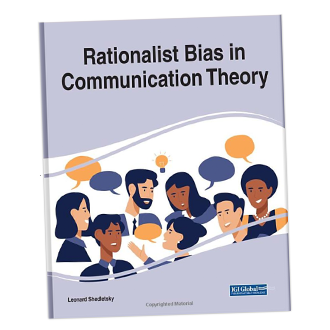 Photo of the book, Rationalist Bias in Communication Theory, by Leonard Shedletsky
