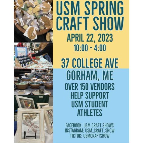 USM Spring Craft Show Flyer