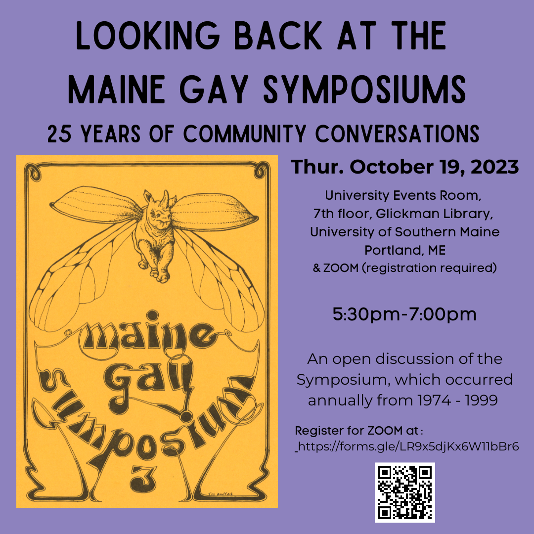 Looking Back at the Maine Gay Symposiums