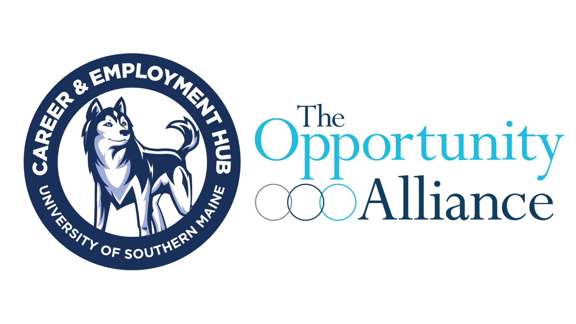 Career and Employment Hub logo and Opportunity Alliance Logo