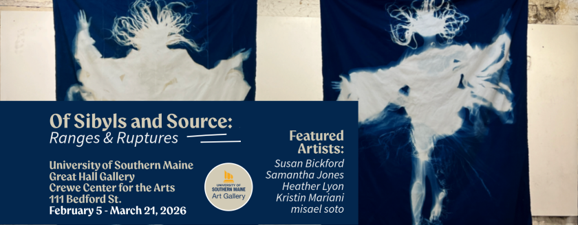 Sibyls and Source exhibition banner graphic