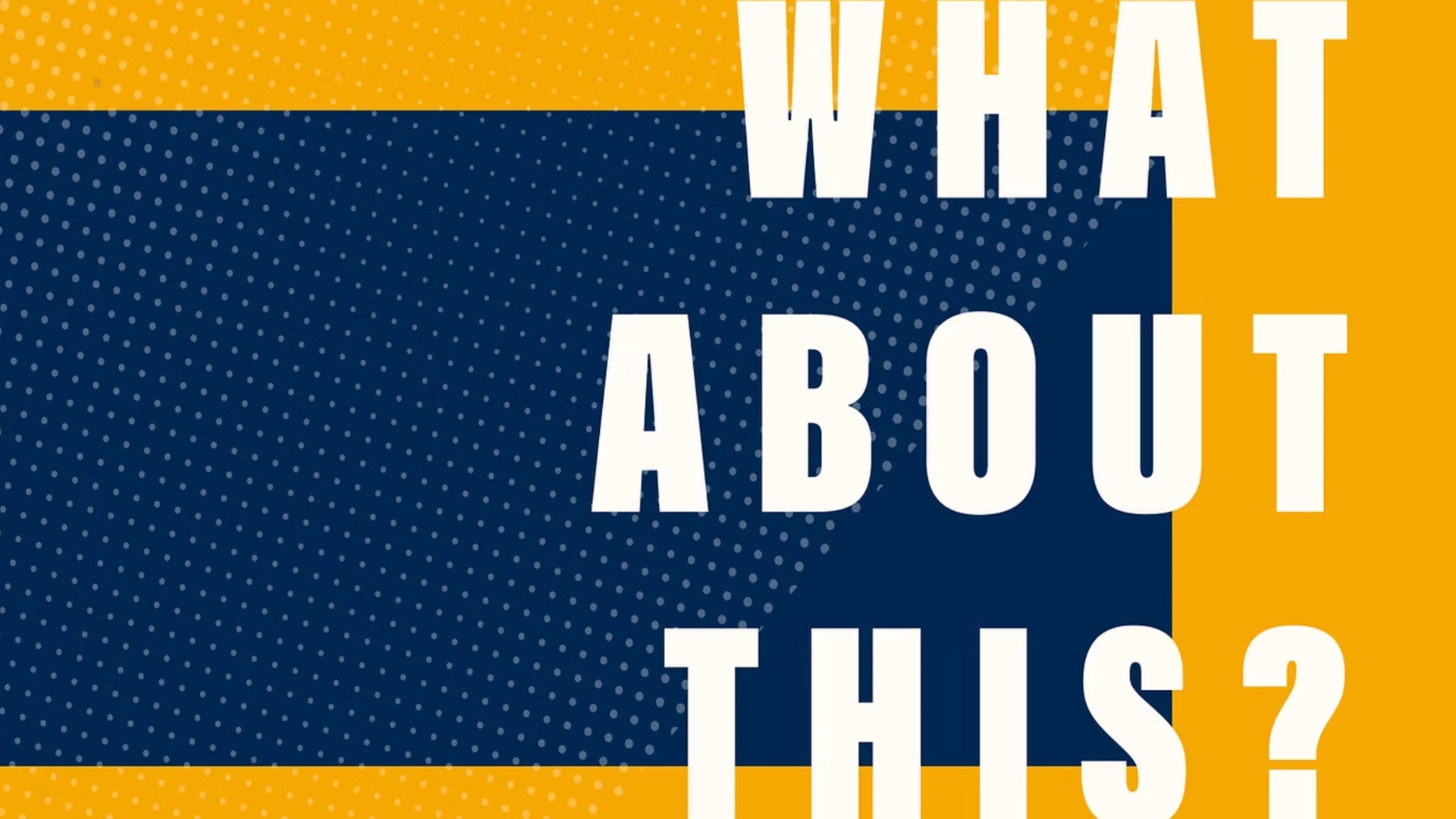 "What About This?" logo