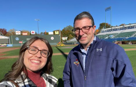 Picture of Madison Wood, Job Shadow Program student participant, at host site.