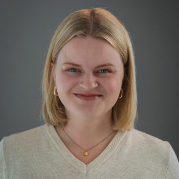 Selfie of woman smiling