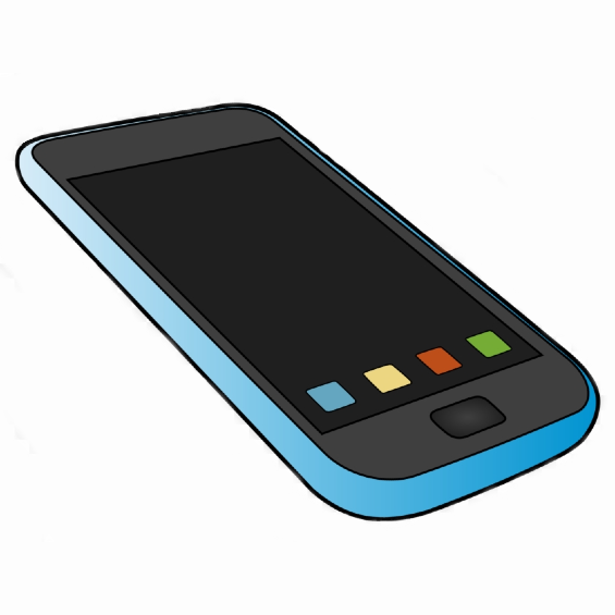 Illustration of a smartphone
