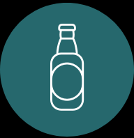 Icon of alcohol bottle.