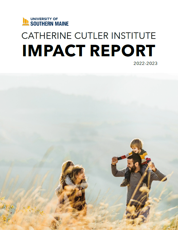 Cover of 2023-2024 Catherine Cutler Institute Impact Report