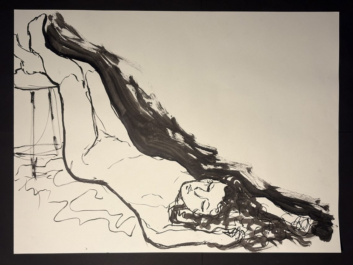 Drawing by Mollie Andrew