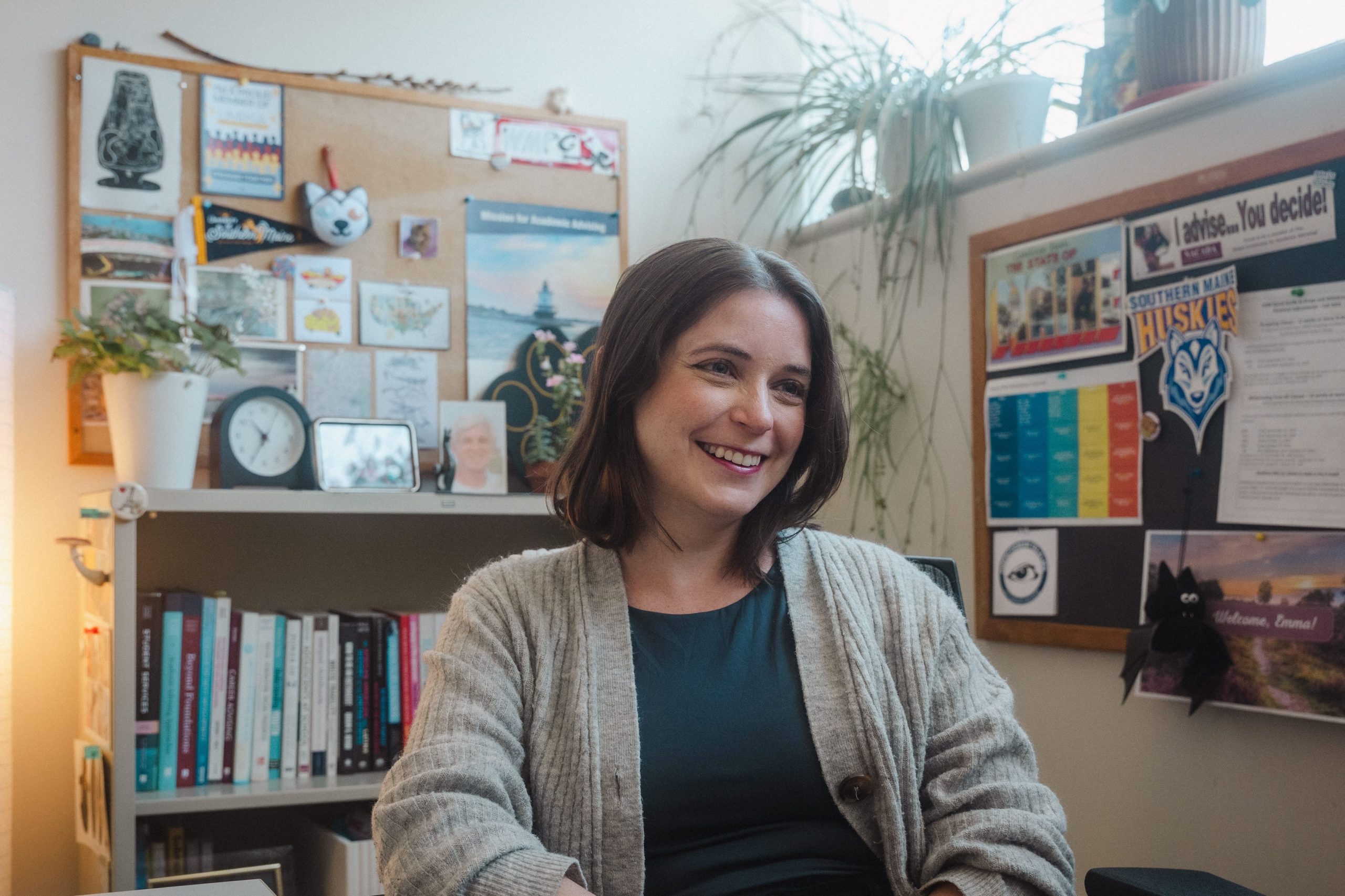 Photo of Emma Roose in her office.