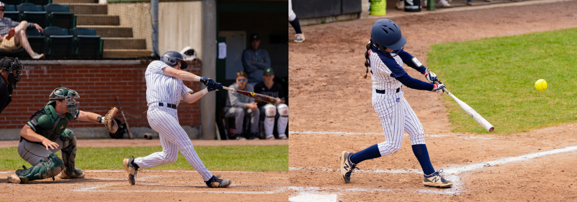 USM Huskies softball and baseball hitters