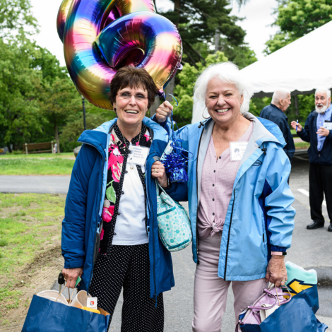 alumni at reunion