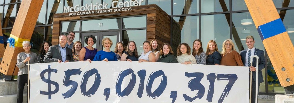 USM Foundation staff at McGoldrick opening