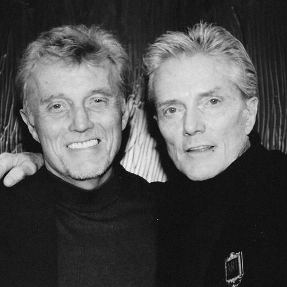 Photo of Daniel Crewe (left) and Bob Crewe (right)