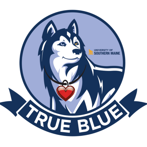 USM's True Blue Huskies giving society logo