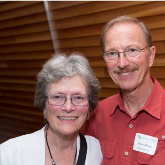 Jan Chapman and Bruce Moore '76, donors of a planned gift to USM