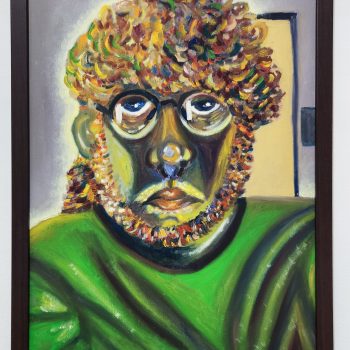 Solomon Goldstein, "Mr.," 2022. Oil on canvas. 18 x 24 in.