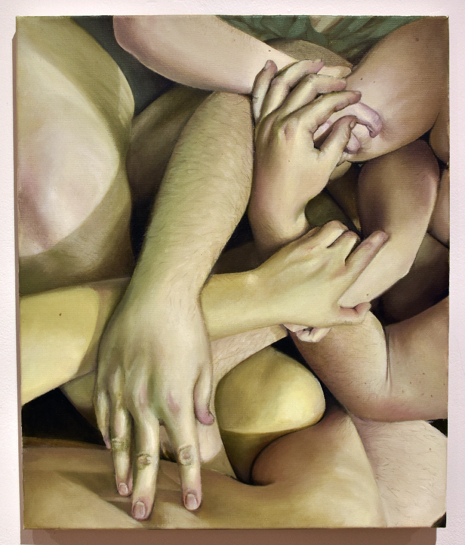 Rose Dimuzio, “Connected”, 2024, Oil on Canvas, 24 x 20 in.
