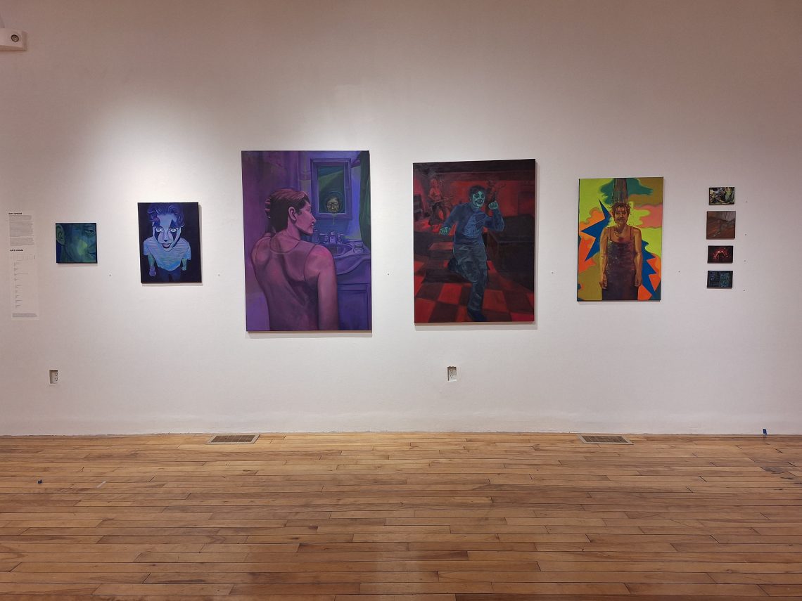 Work by artist Kate Upham. Part of the 2026 Bachelor of Fine Arts/Bachelor of Arts Exhibition, University of Southern Maine Art Gallery.