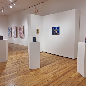 Work by artist Cyrus Smith. Part of the 2026 Bachelor of Fine Arts/Bachelor of Arts Exhibition, University of Southern Maine Art Gallery.