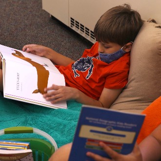 Summer literacy lessons help students develop interest in reading.
