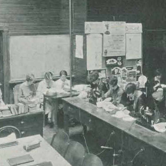 Home Economics Class 1927