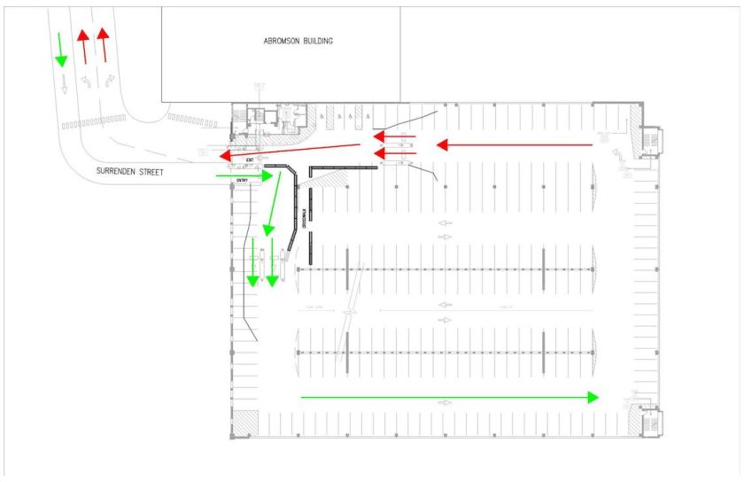 Drivers get their bearings in reconfigured parking garage – News