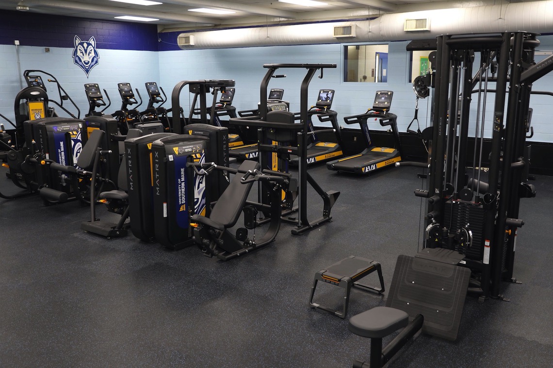 New fitness equipment at Sullivan Gym is outfitted with wi-fi technology to allow users to better track their performance.