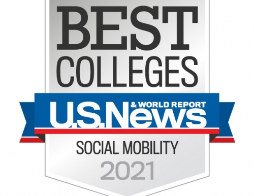 U.S. News & World Report Best Colleges for Social Mobility 2021.
