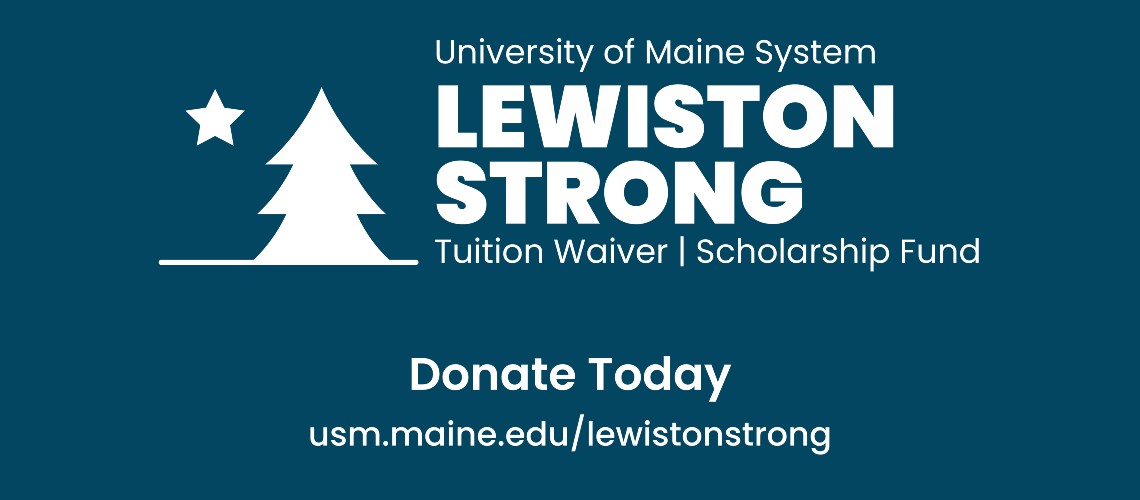 Lewiston Strong Tuition Waiver and Scholarship Fund 1140x500 logo