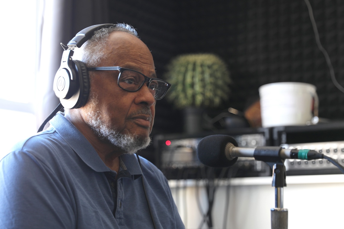 Bob Greene, an instructor at the Osher Lifelong Learning Institute, talks about Black history in Maine during a visit to WMPG's Intercultural Insights radio show.