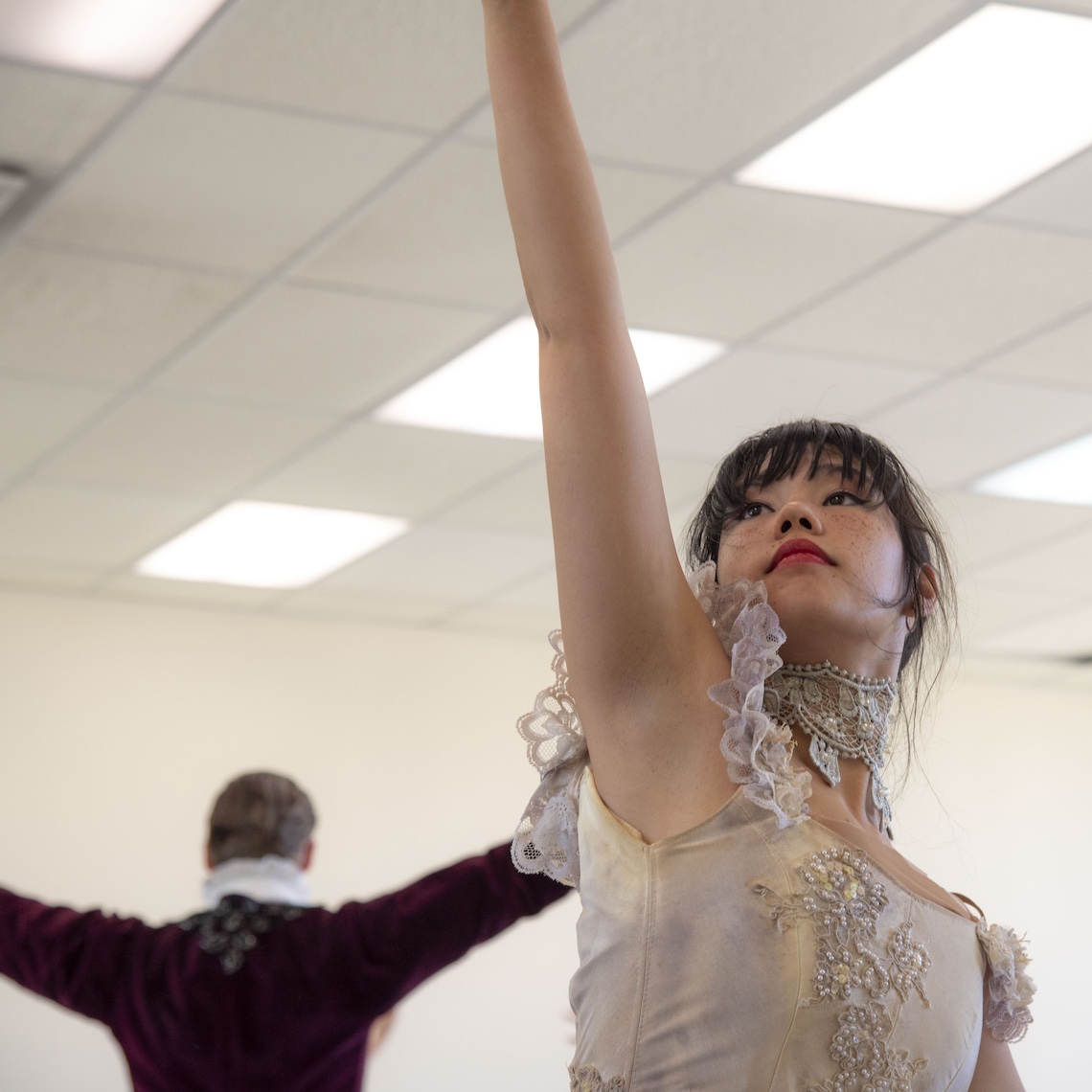 Rehearsals for Portland Ballet's production of "Dracula" are within walking distance of the dorm where Camille Alipalo lives.