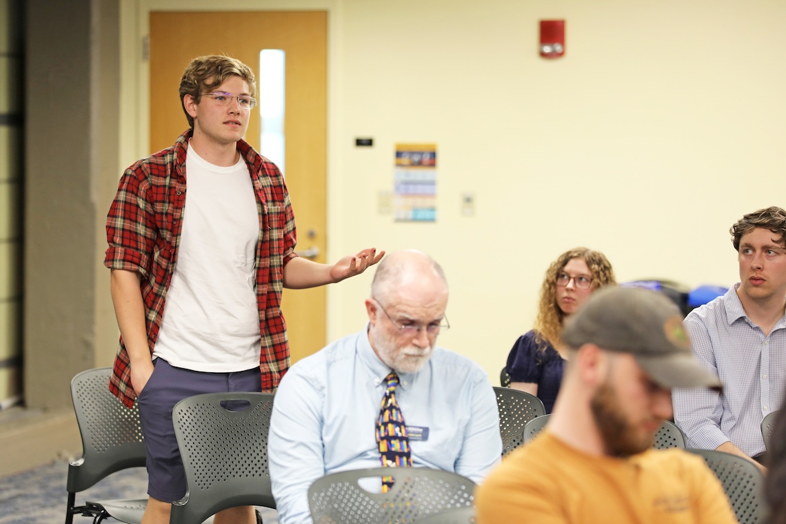 Questions were respectful and speakers kept a measured tone at a post-election panel discussion hosted by the Political Science Department.