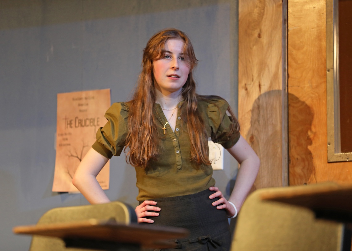 Emma Graffam plays Beth in "John Proctor is the Villain."