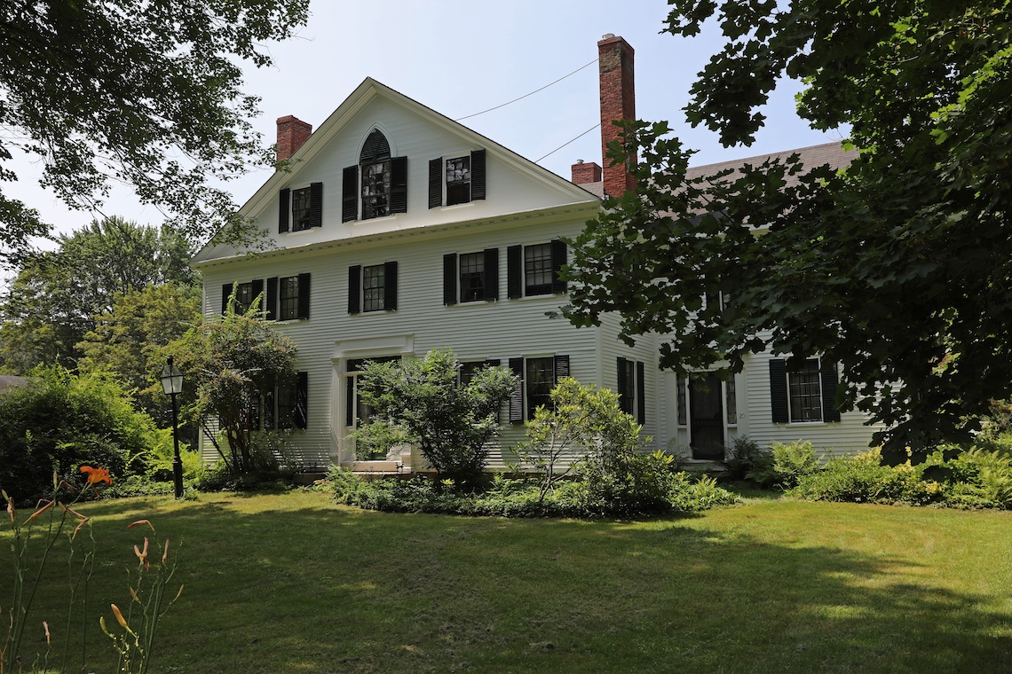 The house where Kate Douglas Wiggin once lived in Hollis is still in use as a private residence.