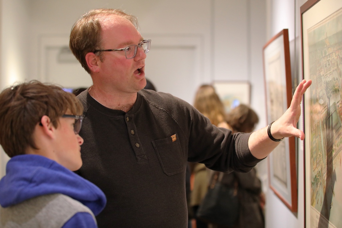 The Osher Map Library's "A World On Display" exhibition will be open for public viewing through summer 2025.