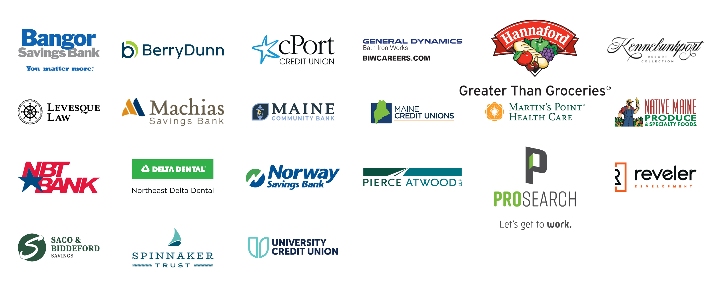 Career Hub Founding Sponsors logos