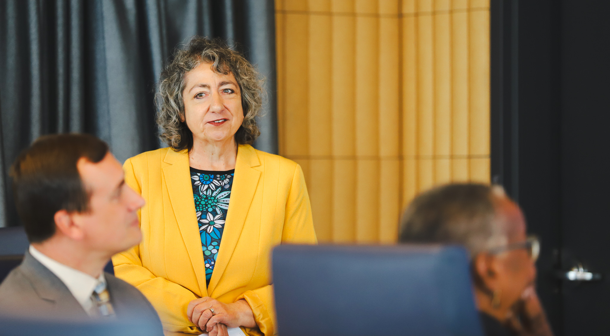 Caroline Paras discusses how the contribution report has an effect on various areas outside of USM.