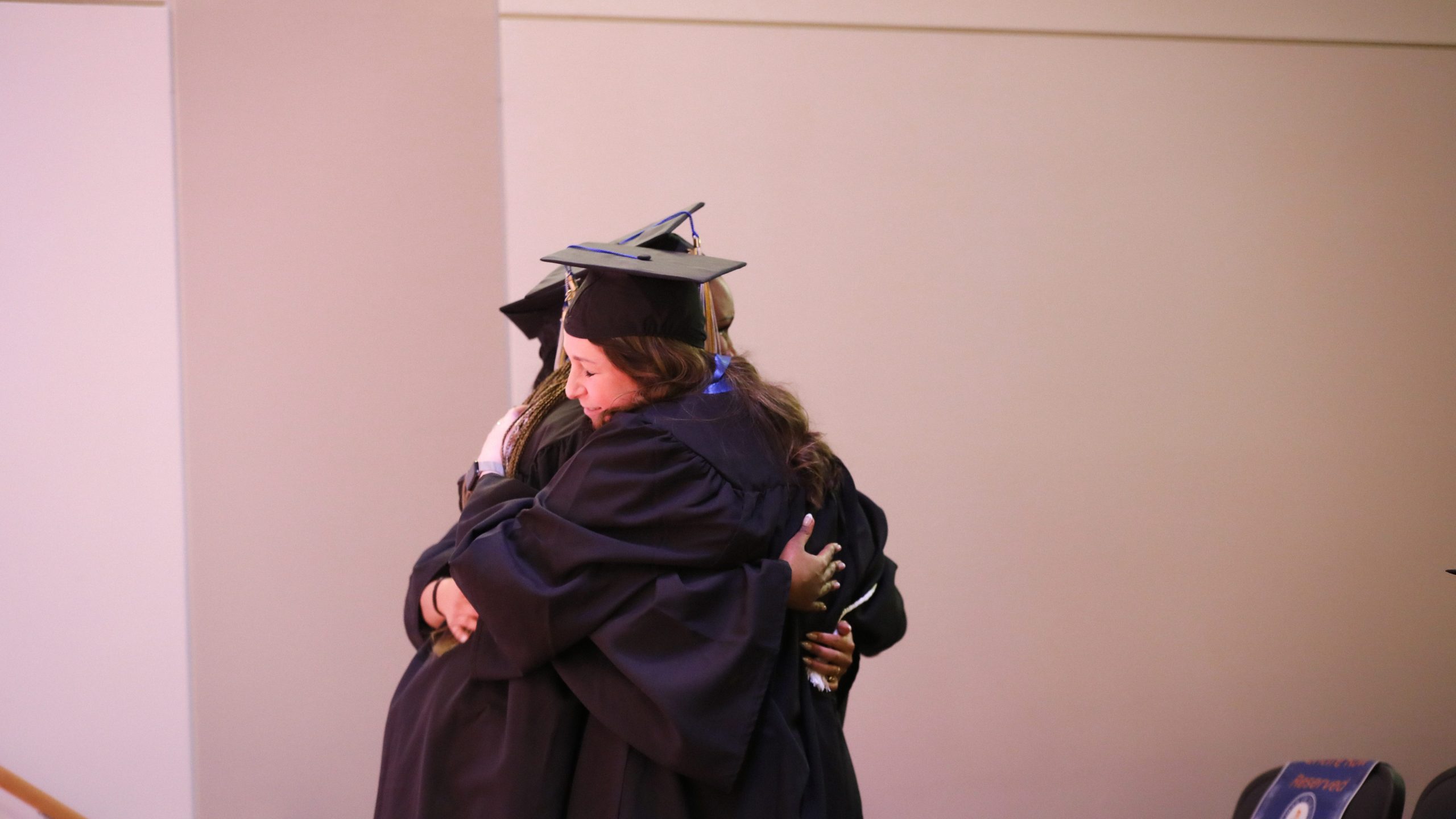 Nursing graduates embrace