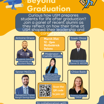 Leadership Beyond Graduation event flyer