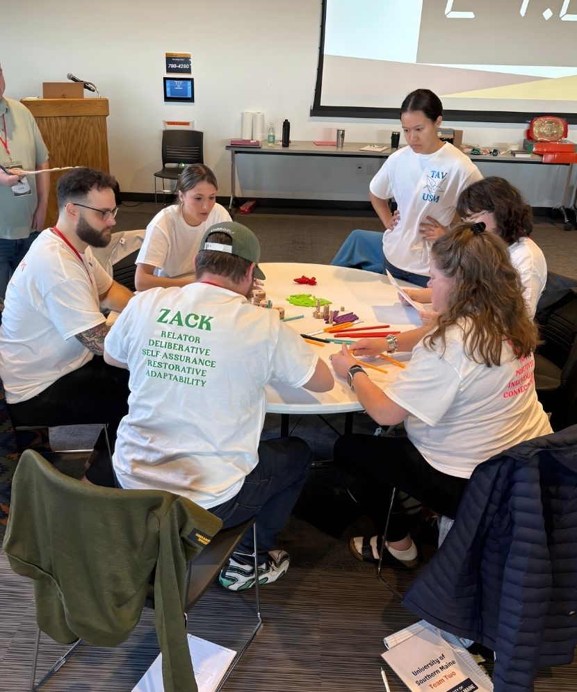 Yangki Sherpa leads USM Team Two in one of the challenges at the 2026 CLC.