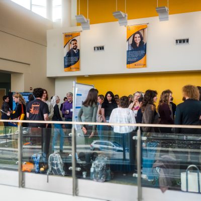 Students present their research at the Annual Thinking Matters symposium.