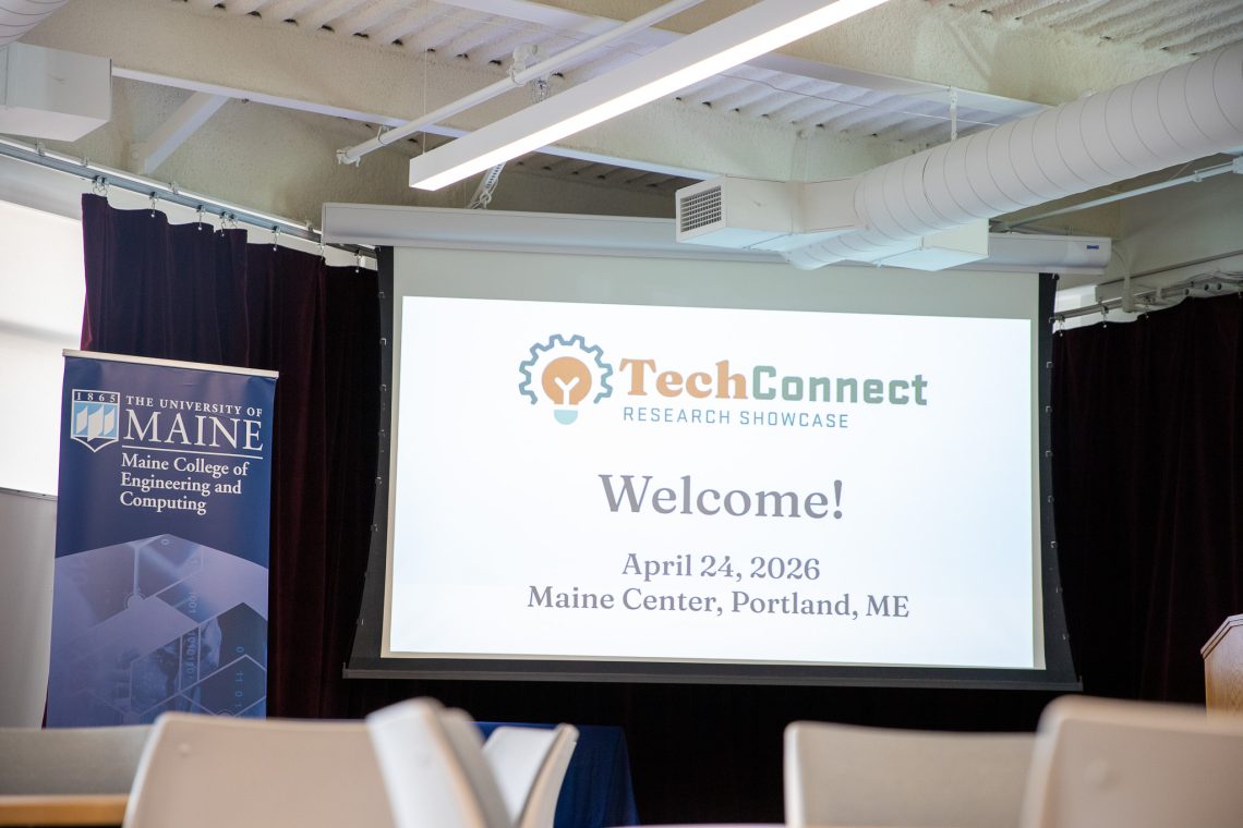 Welcome sign to first annual TechConnect.