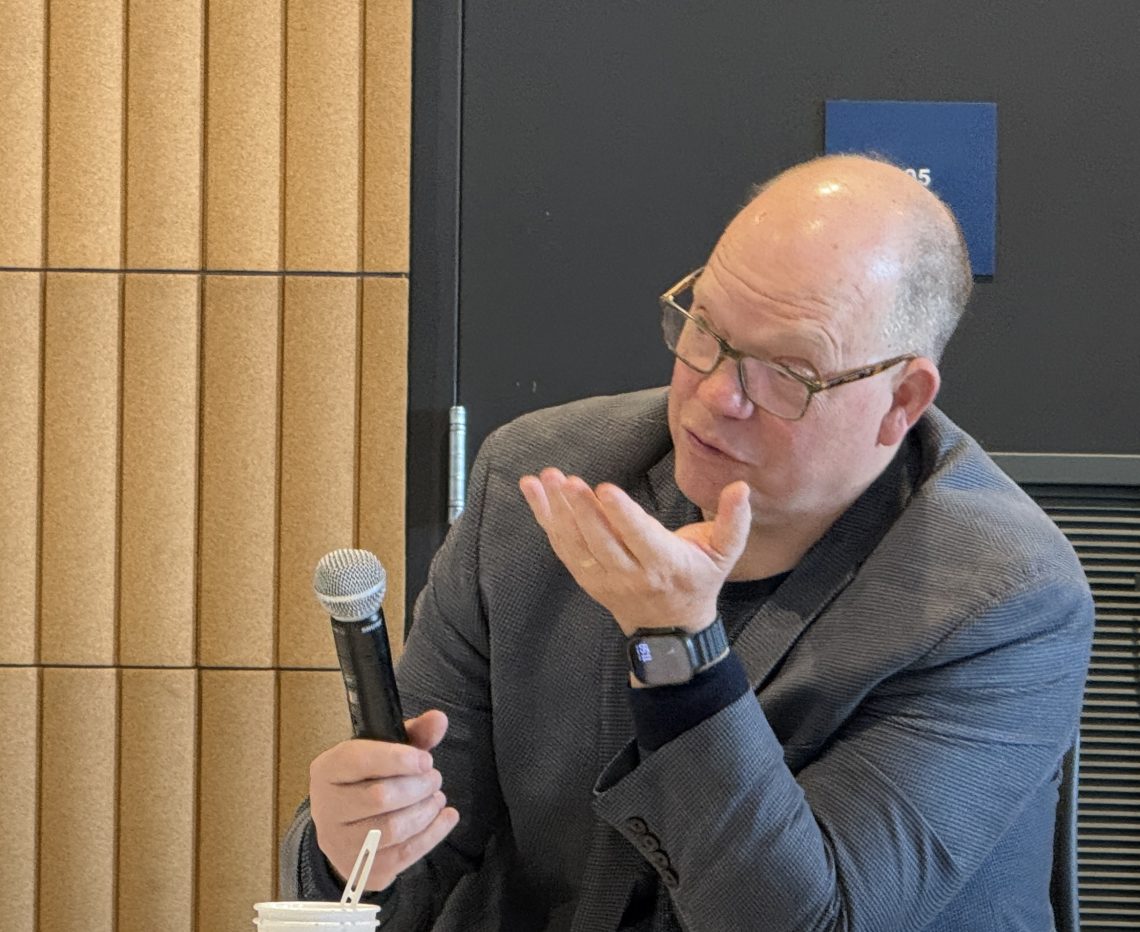 Professor Steve Mentz at the Blue Humanities Forum, 2026