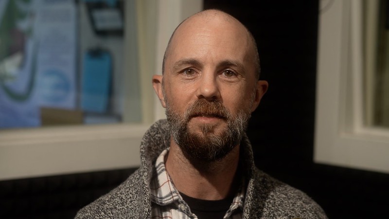 A still of a person in interview from WMPG documentary "An Extraordinary Place".