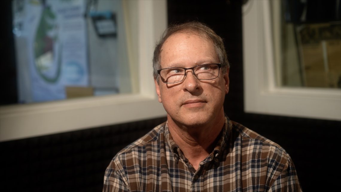 A still Howard Allen (Founder) from WMPG documentary "An Extraordinary Place".